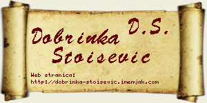Dobrinka Stoišević vizit kartica
